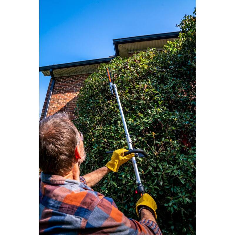 WILD BADGER POWER Dual Action Hedge Trimmer Attachment (Fits Universal System Attachment Capable Trimmers) - MFT26I-HEDGE-A