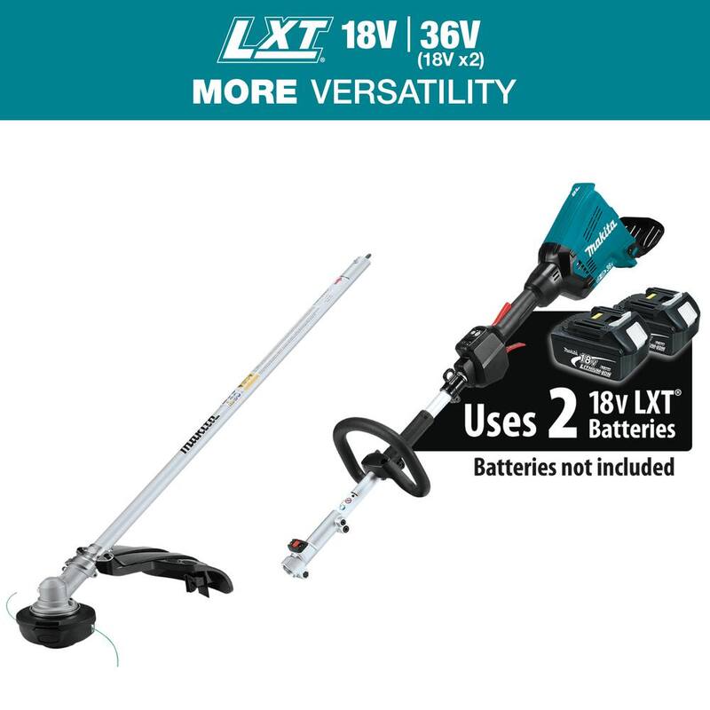 Makita LXT 18V x 2 (36V) Lithium-Ion Brushless Cordless Couple Shaft Power Head W/String Trimmer Attachment (Tool Only) - XUX01ZM5