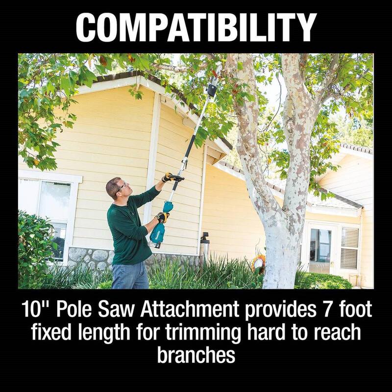 Makita 10 in. Pole Saw Couple Shaft Attachment - EY402MP