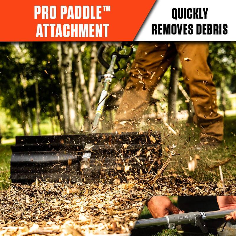ECHO Pro Paddle Rubber Broom Attachment for ECHO Pro Attachment Series Gas or Battery PAS Power Head - 99944200620
