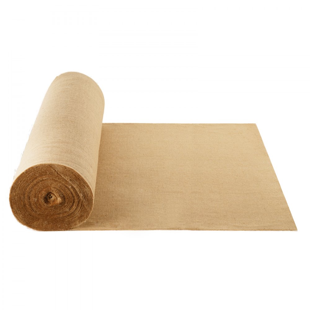 VEVOR Burlap Fabric Roll Burlap Tree Wrap 40 in x 300 ft for Crafts & Plants - CMBJ40INCHESD5SV8V0