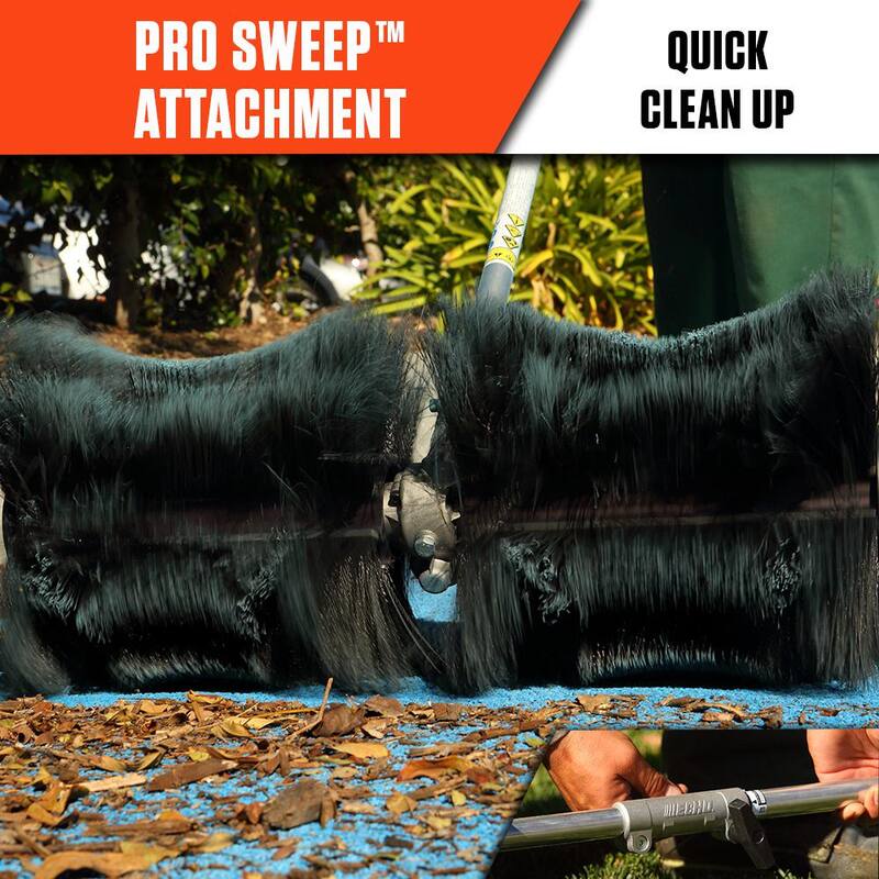 ECHO Pro Sweep Nylon Broom Attachment for ECHO Pro Attachment Series Gas or Battery PAS Power Head - 99944200553