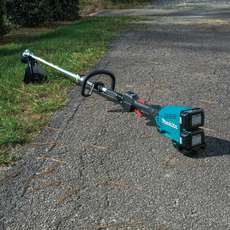Makita LXT 18V X2 (36V) Lithium-Ion Brushless Couple Shaft Power Head Kit with Trimmer Attachment (5.0Ah) - XUX01M5PT