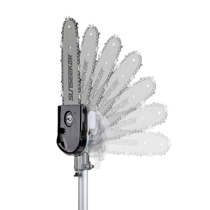 WILD BADGER POWER 10 in. Articulating Pole Saw Attachment - MFT26I-PS-AA