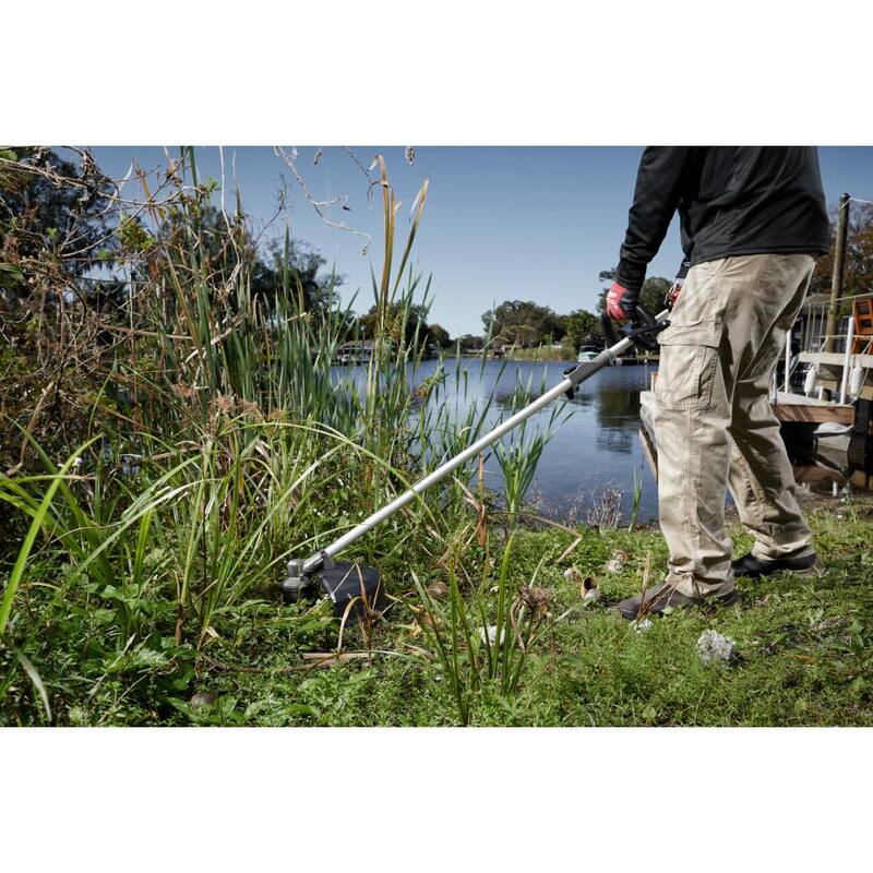 Milwaukee M18 FUEL QUIK-LOK Brush Cutter Attachment and M18 FUEL QUIK-LOK Bristle Brush Attachment (2-Tool) - 49-16-2738-49-16-2741