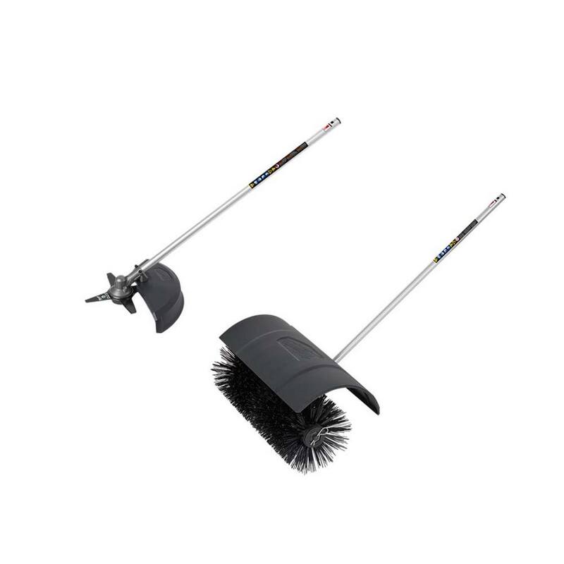 Milwaukee M18 FUEL QUIK-LOK Brush Cutter Attachment and M18 FUEL QUIK-LOK Bristle Brush Attachment (2-Tool) - 49-16-2738-49-16-2741