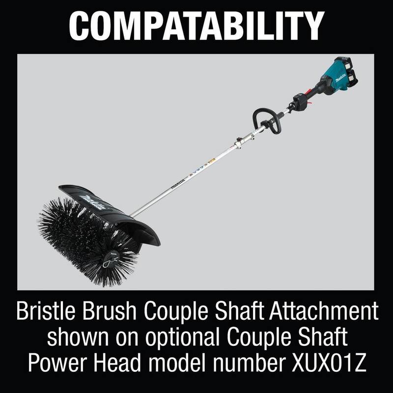 Makita Bristle Brush Attachment for Couple Shaft - BR400MP