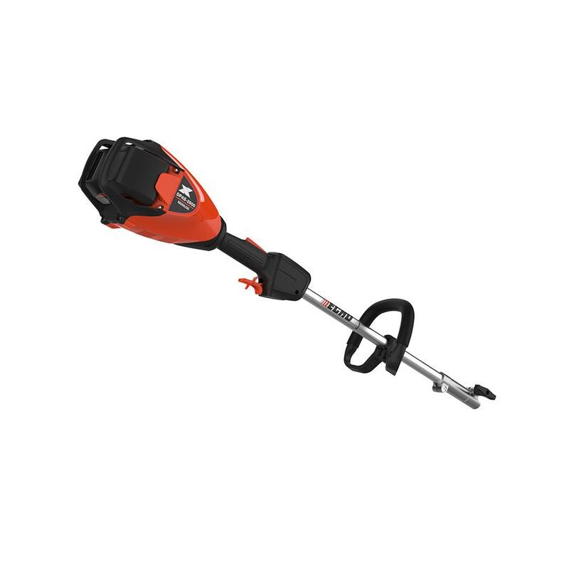 ECHO eFORCE 56-Volt X Series Brushless Cordless Battery Attachment Capable PAS Power Head w/ 5.0Ah Battery and Rapid Charger - DPAS-2600R2