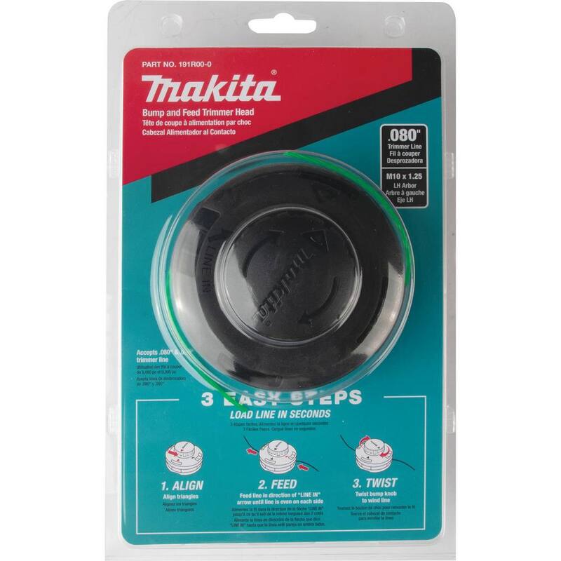 Makita Rapid Load Bump & Feed Trimmer Head - 191R00-0
