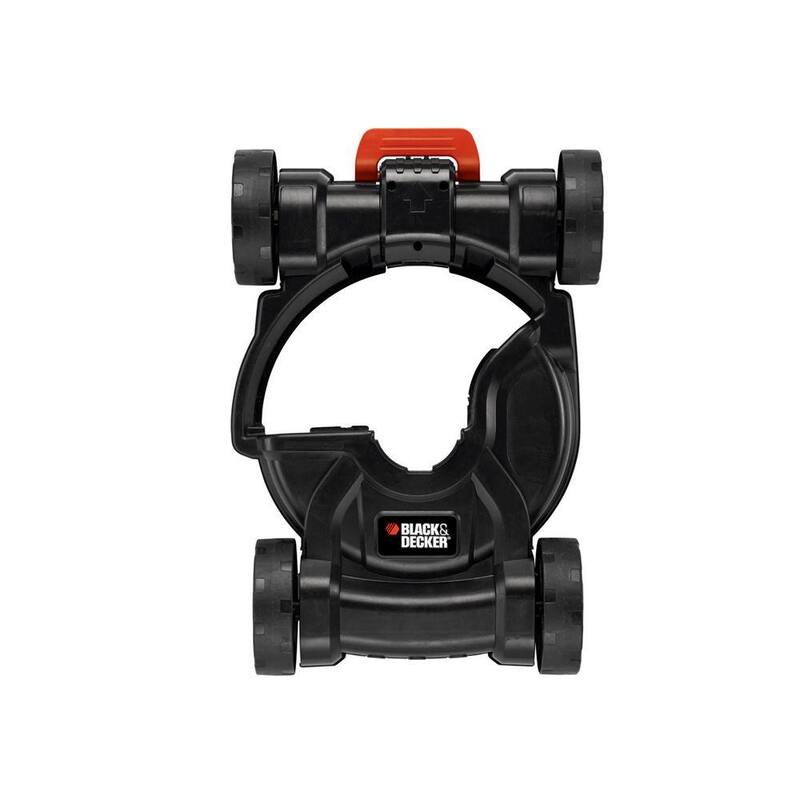 BLACK+DECKER Removable Wheeled Deck for 12 in. Electric Straight Shaft Single Line 3-in-1 String Grass Trimmer/Lawn Edger/Push Mower - MTD100