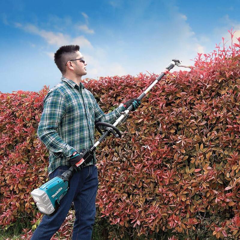 Makita 18V X2 (36V) LXT Brushless Couple Shaft Power Head (Tool-Only) with 18V LXT Dual Port Rapid Optimum Charger - XUX01Z-DC18RD