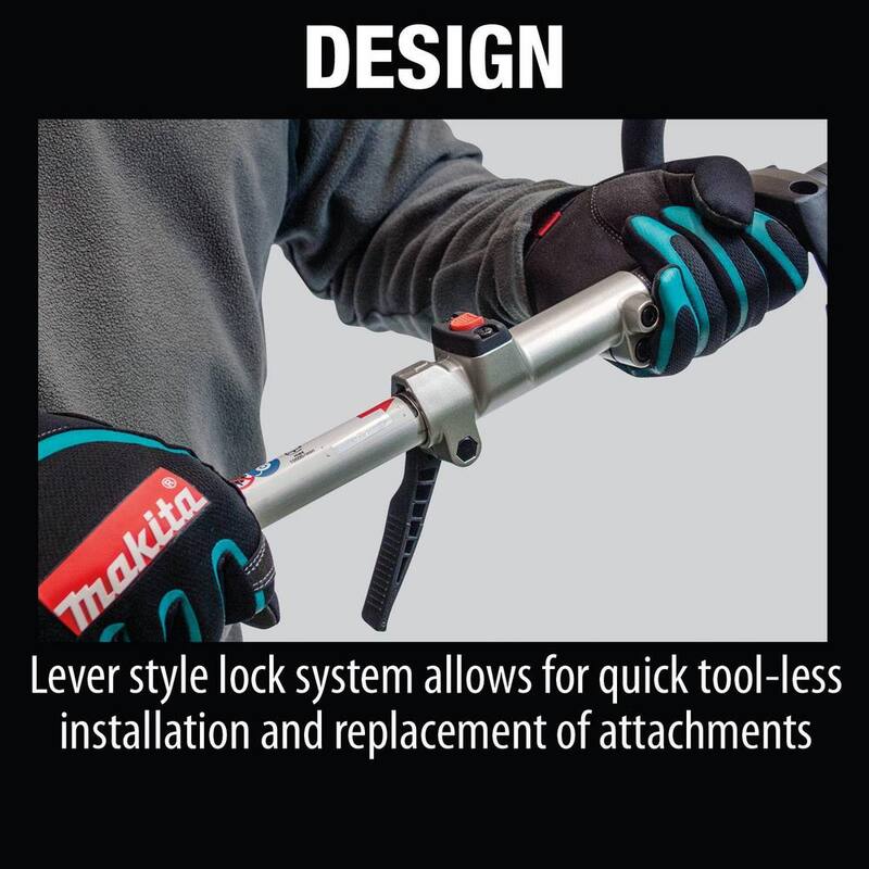 Makita 18V X2 (36V) LXT Brushless Couple Shaft Power Head (Tool-Only) with 18V LXT Dual Port Rapid Optimum Charger - XUX01Z-DC18RD