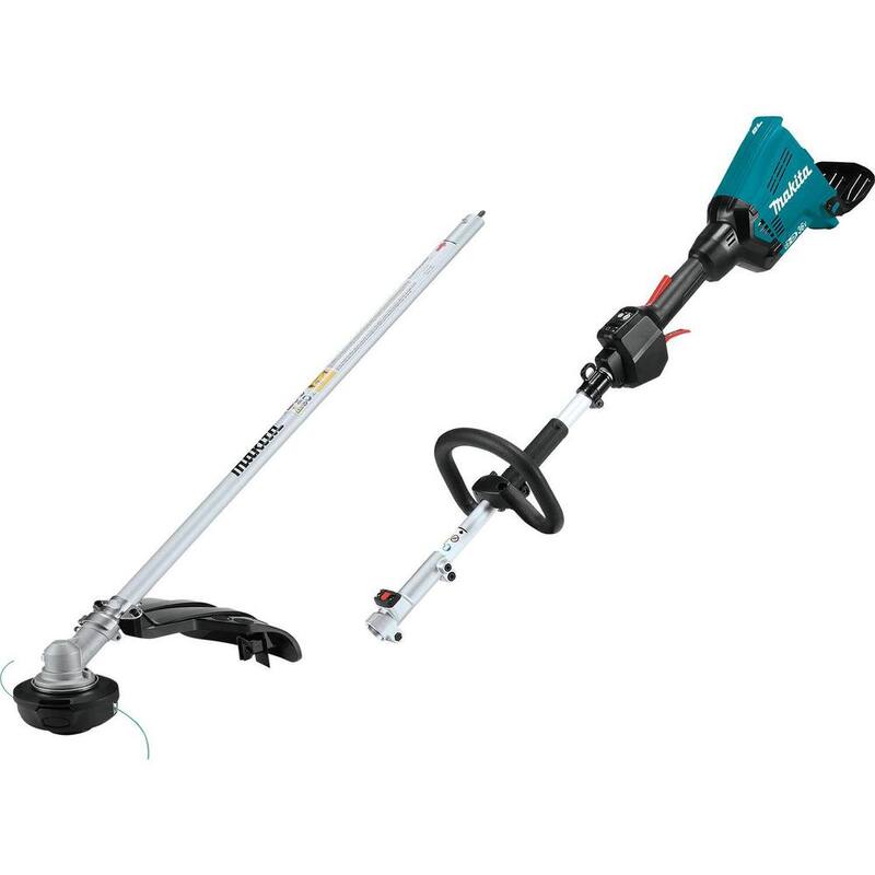 Makita LXT 18V X2 (36V) Brushless Couple Shaft Power Head Kit with Trimmer Attachment with Round Trimmer Line - XUX01M5PTT03442