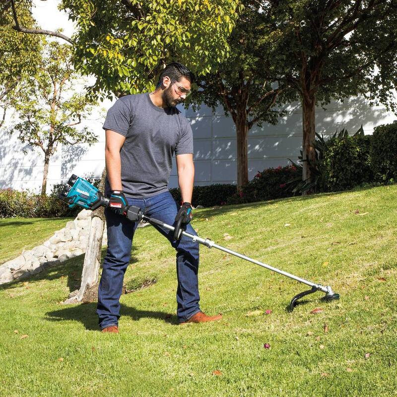 Makita LXT 18V X2 (36V) Brushless Couple Shaft Power Head Kit with Trimmer Attachment with Round Trimmer Line - XUX01M5PTT03442