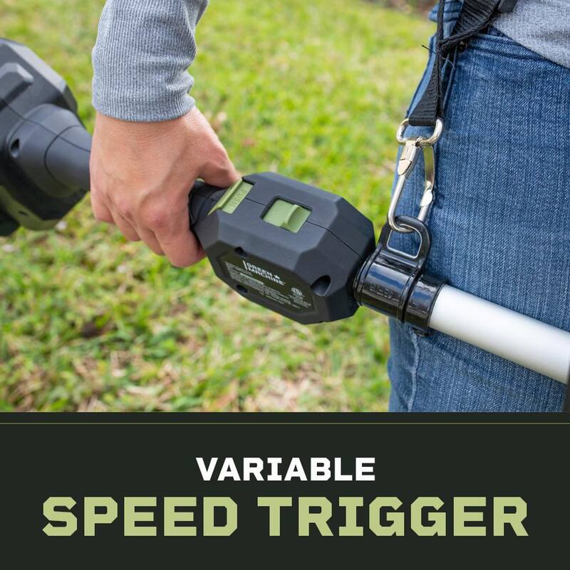 Green Machine 62-Volt Cordless Multitool Power Head with 2.5Ah Battery and Charger - GMMT6200-PH