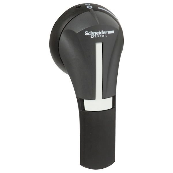 Manija rotativa externa de Schneider Electric, TeSys GS, manija negra, montaje frontal, 2 posiciones de I-O, NEMA 4-4X, para GS 30-400A UL - GS2AH430.