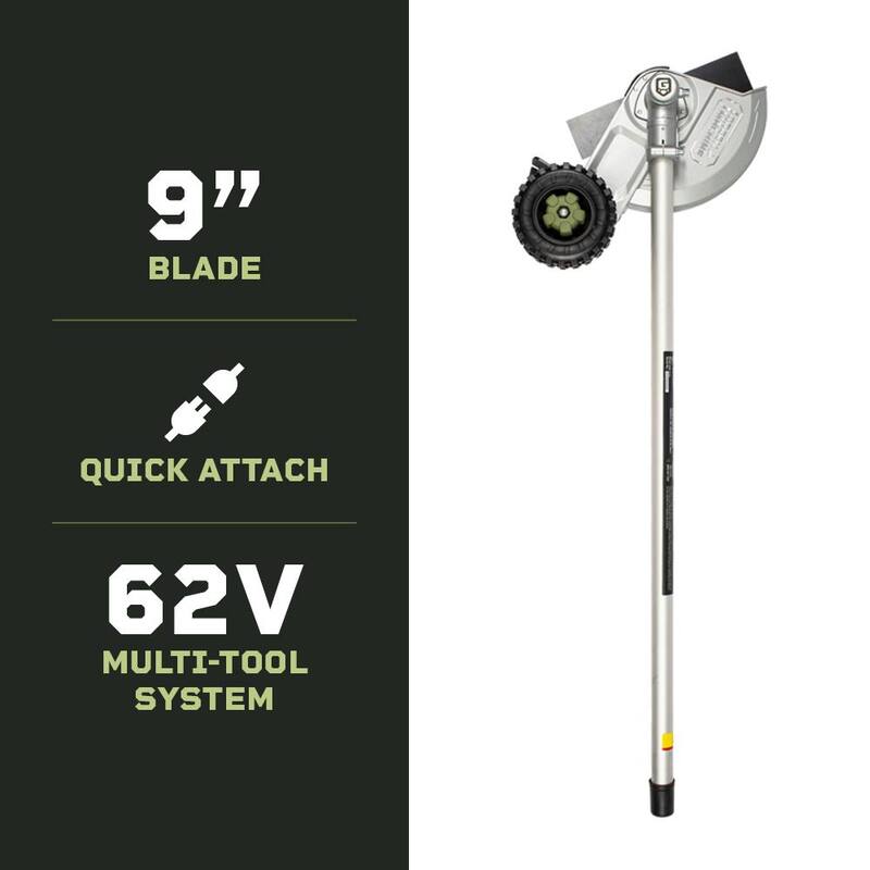 Green Machine 9 in. Edger Attachment for Multitool Power Head - GMMT6200-EGA