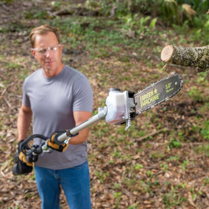 Green Machine 10 in. Pole Saw Attachment for Multitool Power Head - GMMT6200-PSA