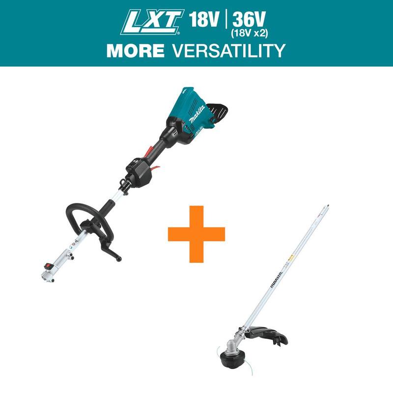 Makita LXT 18V X2 (36V) Lithium-Ion Brushless Cordless Couple Shaft Power Head (Tool-Only) String Trimmer Attachment - XUX01ZEM405MP