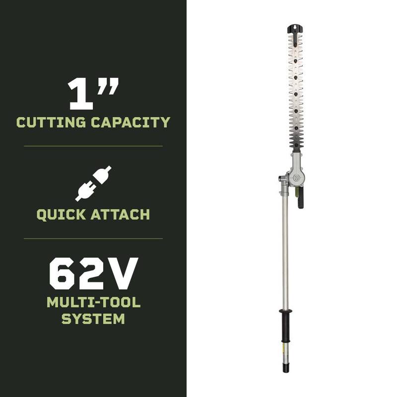 Green Machine 20 in. Hedge Trimmer Attachment for Multitool Power Head - GMMT6200-HTA
