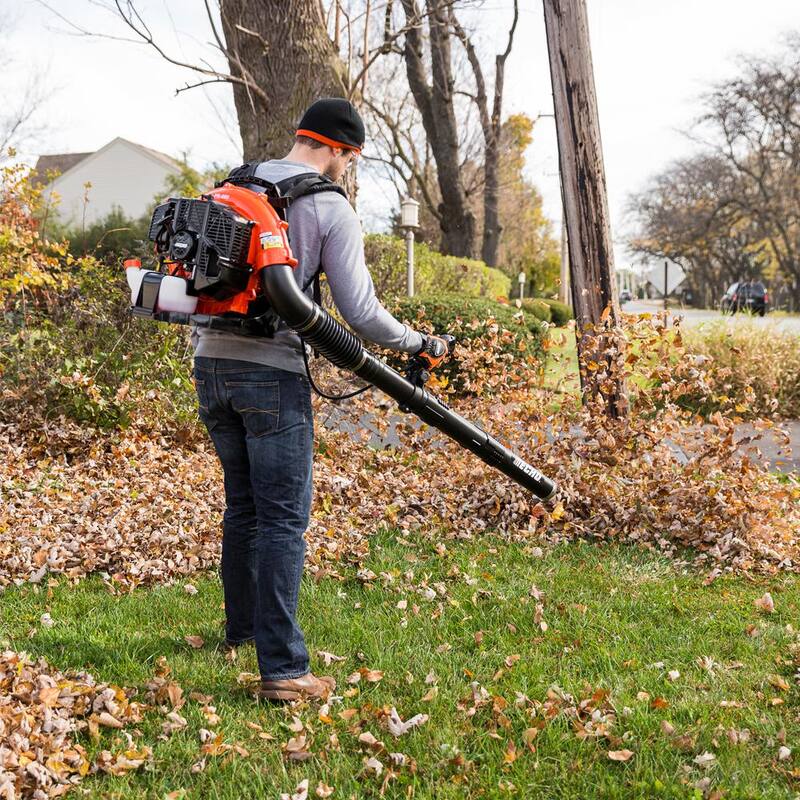 ECHO 216 MPH 517 CFM 58.2cc Gas 2-Stroke Backpack Leaf Blower with Tube Throttle - PB-580T