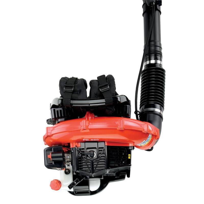 ECHO 216 MPH 517 CFM 58.2cc Gas 2-Stroke Backpack Leaf Blower with Tube Throttle - PB-580T