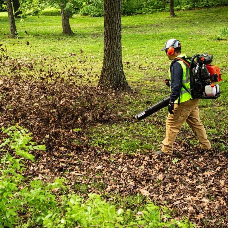ECHO 220 MPH 1110 CFM 79.9 cc Gas 2-Stroke X Series Backpack Blower with Tube-Mounted Throttle - PB-9010T