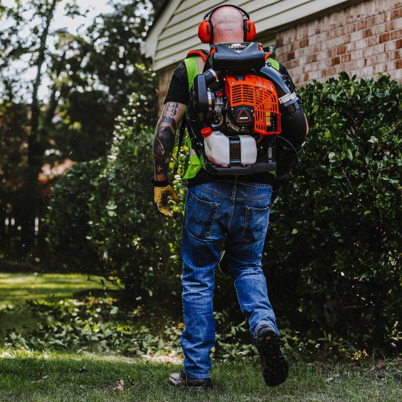 ECHO 220 MPH 1110 CFM 79.9 cc Gas 2-Stroke X Series Backpack Blower with Tube-Mounted Throttle - PB-9010T