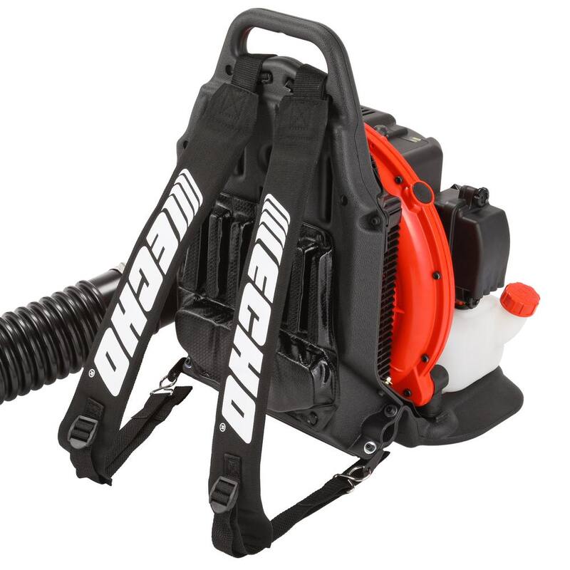 ECHO 233 MPH 651 CFM 63.3cc Gas 2-Stroke Backpack Leaf Blower with Tube Throttle - PB-755ST