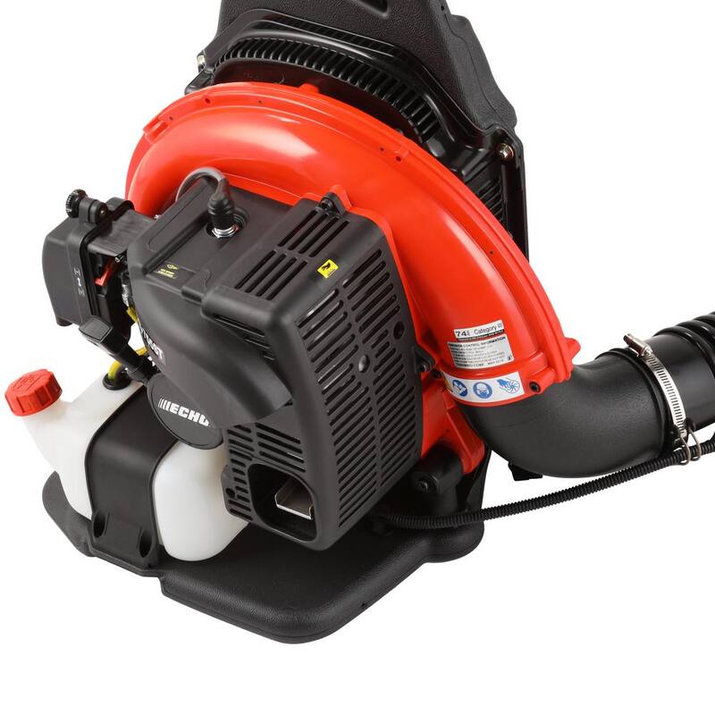 ECHO 233 MPH 651 CFM 63.3cc Gas 2-Stroke Backpack Leaf Blower with Tube Throttle - PB-755ST
