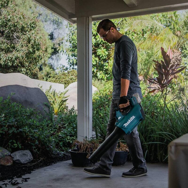 Makita 116 MPH 459 CFM 18V LXT Lithium-Ion Brushless Cordless Leaf Blower (Tool-Only) - XBU03Z