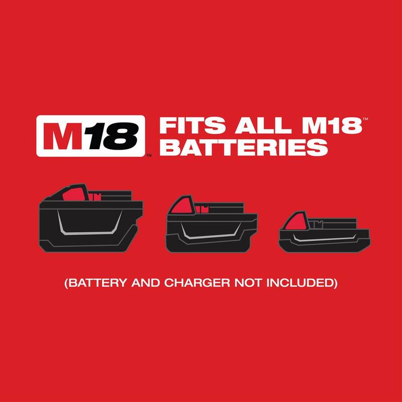 Milwaukee M18 18V Lithium-Ion Cordless Compact Blower (Tool-Only) - 0884-20