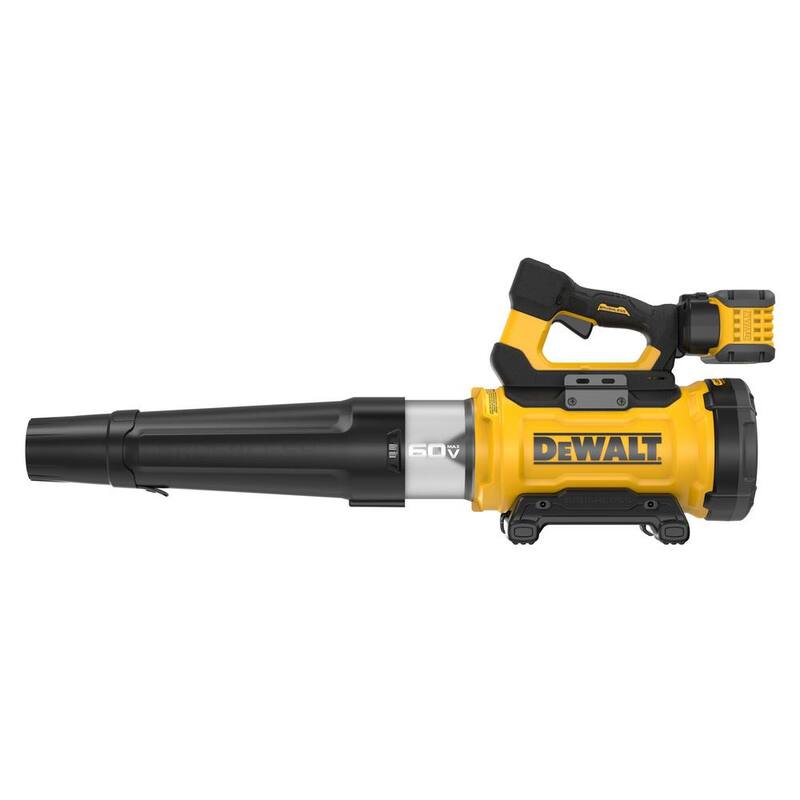 DEWALT FLEXVOLT 60V MAX 160 MPH 760 CFM Brushless Cordless Battery Powered Blower Kit w/ (1) FLEXVOLT 4 Ah Battery and Charger - DCBL777Y1