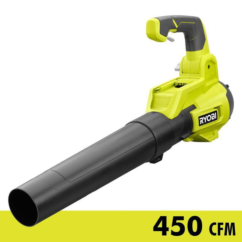 RYOBI 40V 120 MPH 450 CFM Cordless Battery Variable-Speed Jet-Fan Blower (Tool-Only) - RY404012BTL