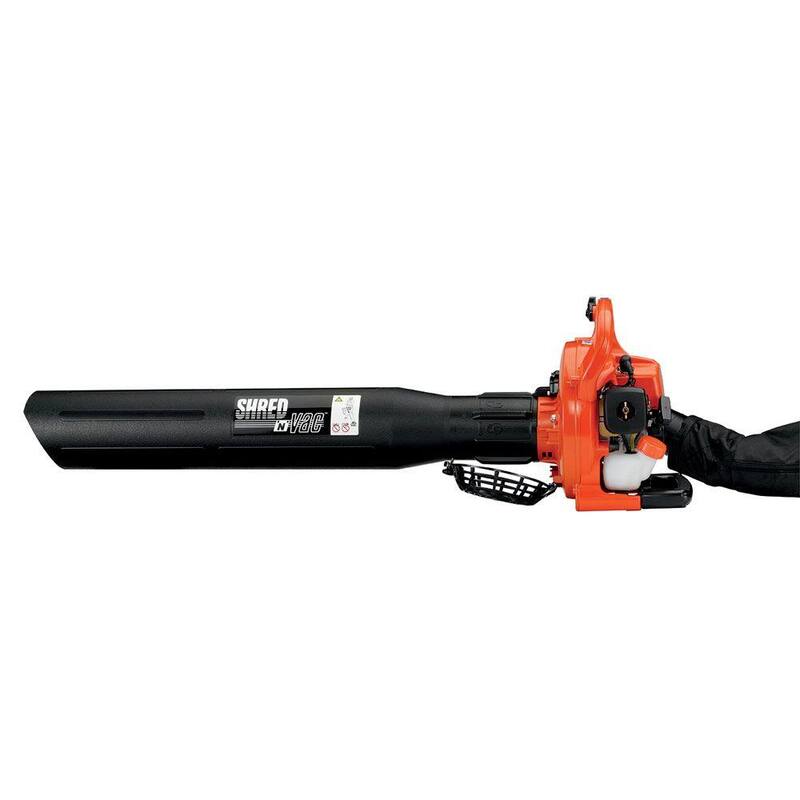 ECHO 165 MPH 391 CFM 25.4 cc Gas 2-Stroke Handheld Leaf Blower Shred N Vac - ES-250AA