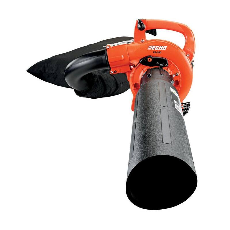 ECHO 165 MPH 391 CFM 25.4 cc Gas 2-Stroke Handheld Leaf Blower Shred N Vac - ES-250AA