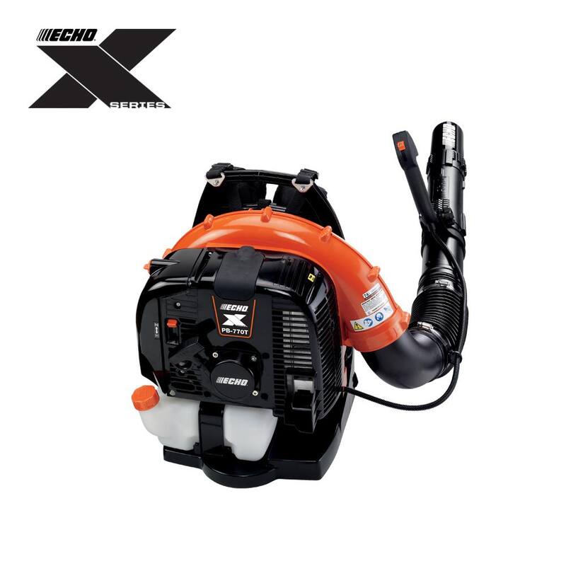 ECHO 234 MPH 756 CFM 63.3cc Gas 2-Stroke X Series Backpack Leaf Blower with Tube Throttle - PB-770T