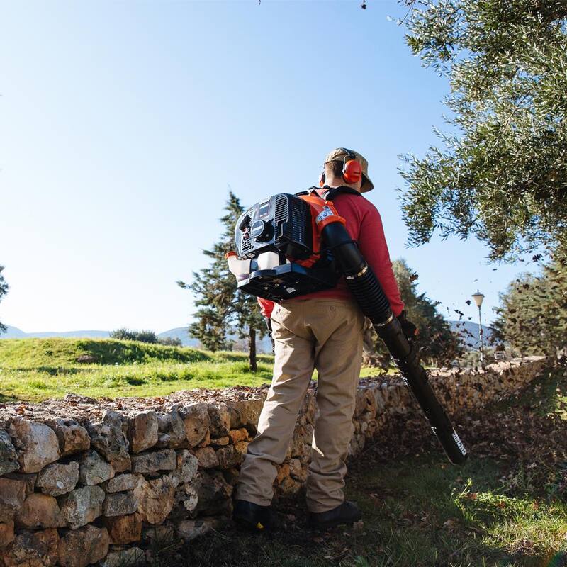 ECHO 234 MPH 756 CFM 63.3cc Gas 2-Stroke X Series Backpack Leaf Blower with Tube Throttle - PB-770T