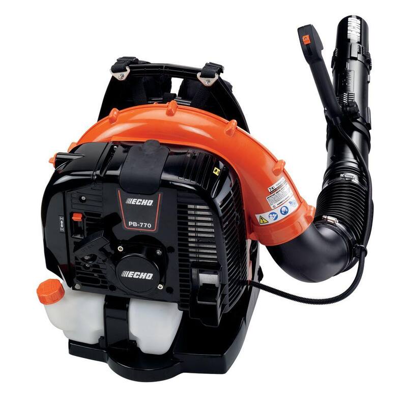 ECHO 234 MPH 756 CFM 63.3cc Gas 2-Stroke X Series Backpack Leaf Blower with Tube Throttle - PB-770T