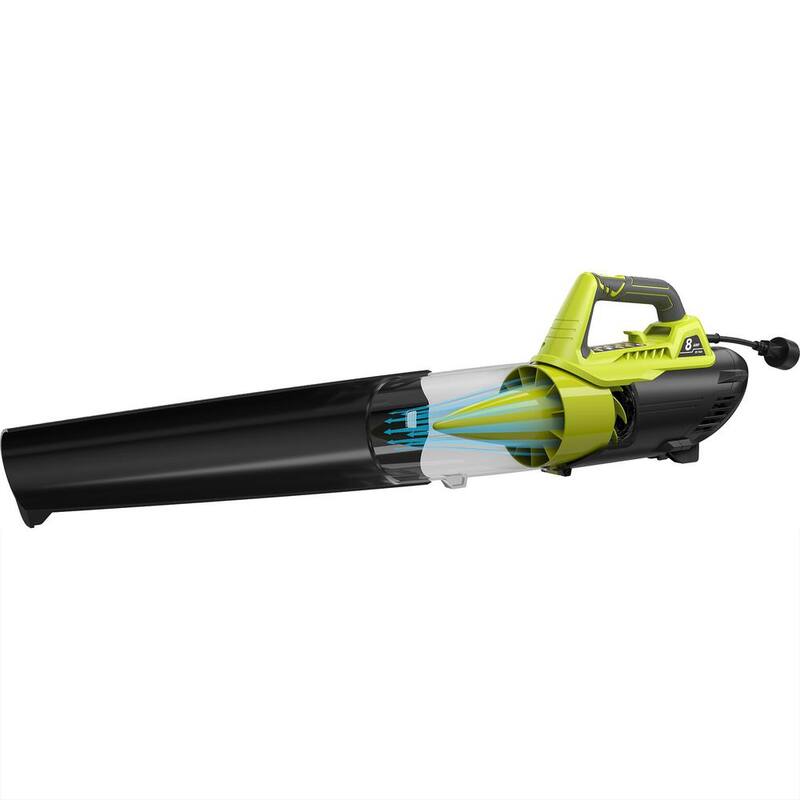 RYOBI 135 MPH 440 CFM 8 Amp Corded Electric Jet Fan Blower - RY421021
