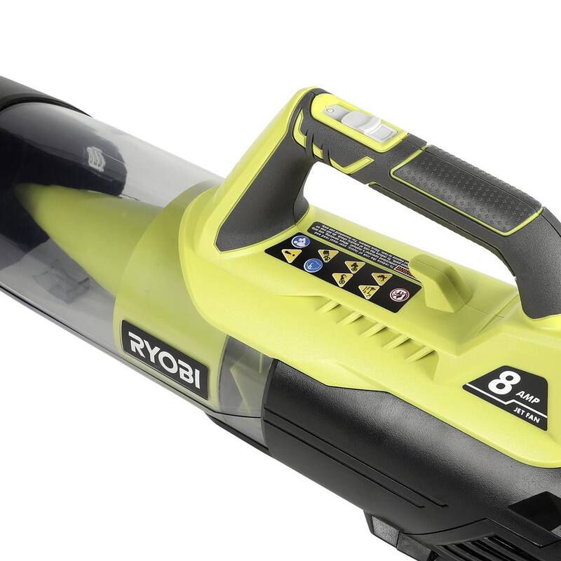 RYOBI 135 MPH 440 CFM 8 Amp Corded Electric Jet Fan Blower - RY421021