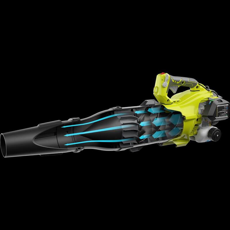 RYOBI 160 MPH 520 CFM 25cc Gas Jet Fan Blower - RY25AXB