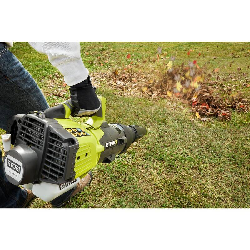 RYOBI 160 MPH 520 CFM 25cc Gas Jet Fan Blower - RY25AXB