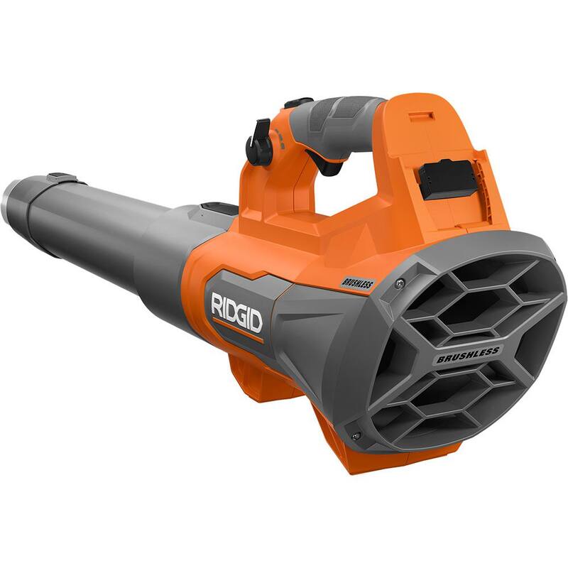 RIDGID 18V Brushless 130 MPH 510 CFM Cordless Battery Leaf Blower (Tool Only) - R01601B