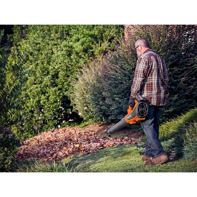 RIDGID 18V Brushless 130 MPH 510 CFM Cordless Battery Leaf Blower (Tool Only) - R01601B