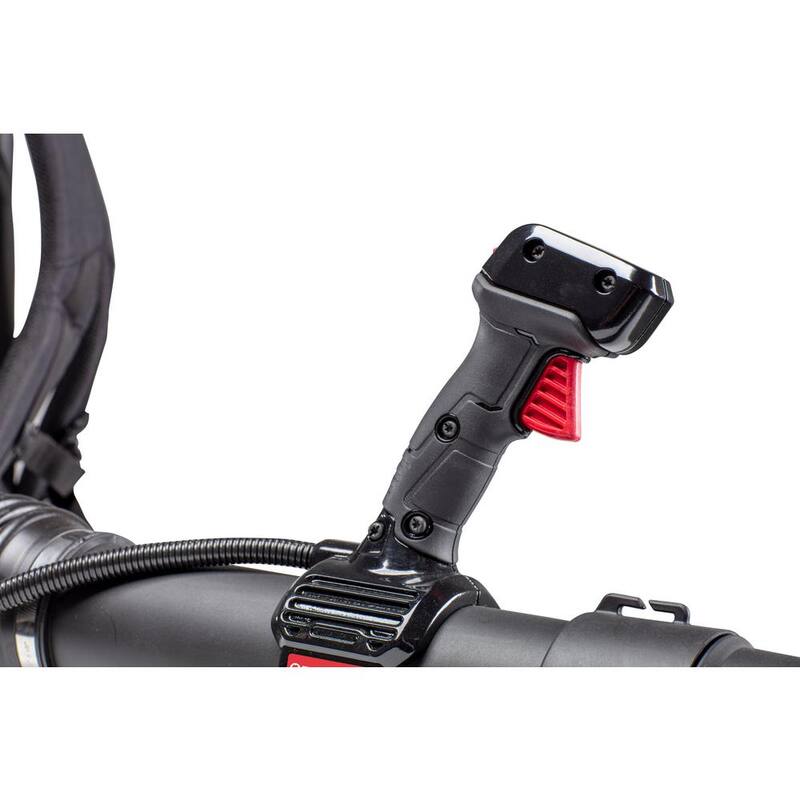 Troy-Bilt 220 MPH 600 CFM 51 cc Full Crank 2-Cycle Gas Backpack Leaf Blower with Tube Mounted Controls - TB51BP