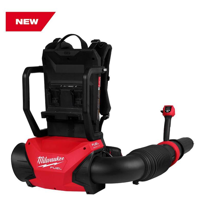 Milwaukee M18 FUEL 155 MPH 650 CFM 18-Volt Lithium-Ion Brushless Cordless Dual Battery Backpack Blower (Tool Only) - 3009-20
