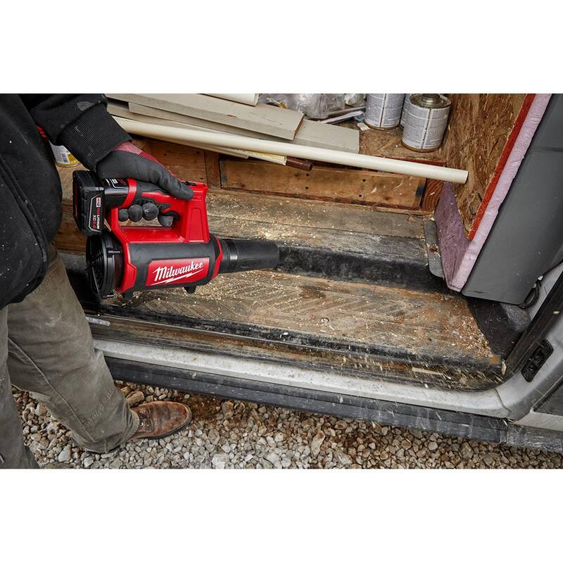 Milwaukee M12 12V Lithium-Ion Cordless Compact Spot Blower (Tool-Only) - 0852-20