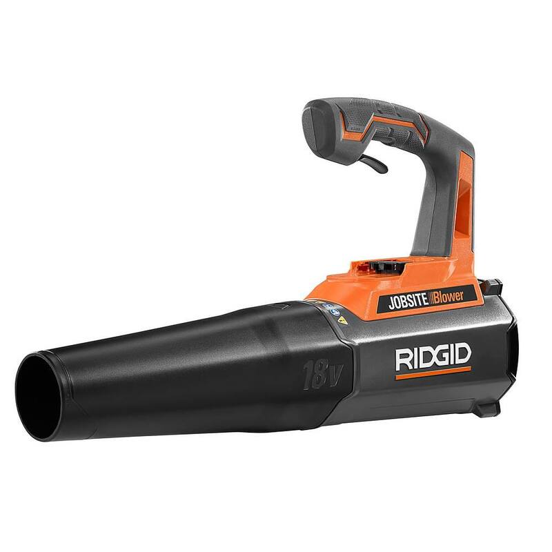 RIDGID 18V Cordless 105 MPH Jobsite Handheld Blower (Tool Only) - R8604301B