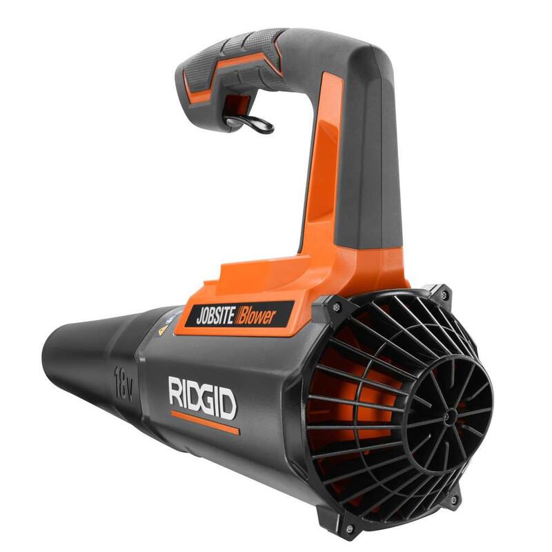 RIDGID 18V Cordless 105 MPH Jobsite Handheld Blower (Tool Only) - R8604301B